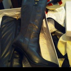 Calvin Klein leather boots